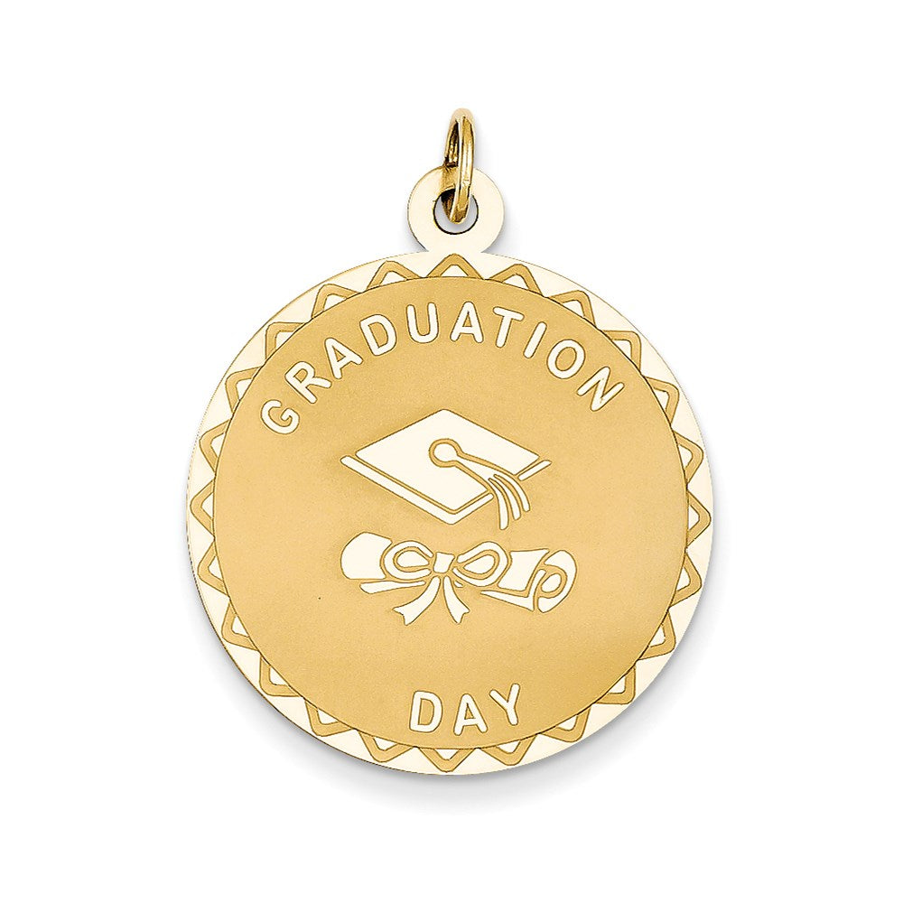 14k Yellow Gold Graduation Day with Diploma Charm