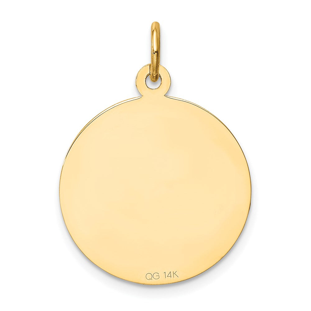 14k Yellow Gold My Confirmation Pendant