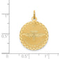 14k Yellow Gold My Confirmation Pendant